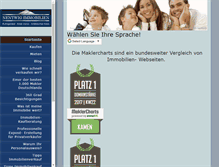 Tablet Screenshot of immobilien-nentwig.de